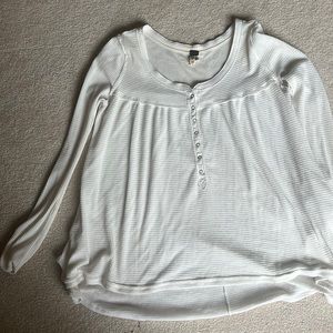 Free people waffle top